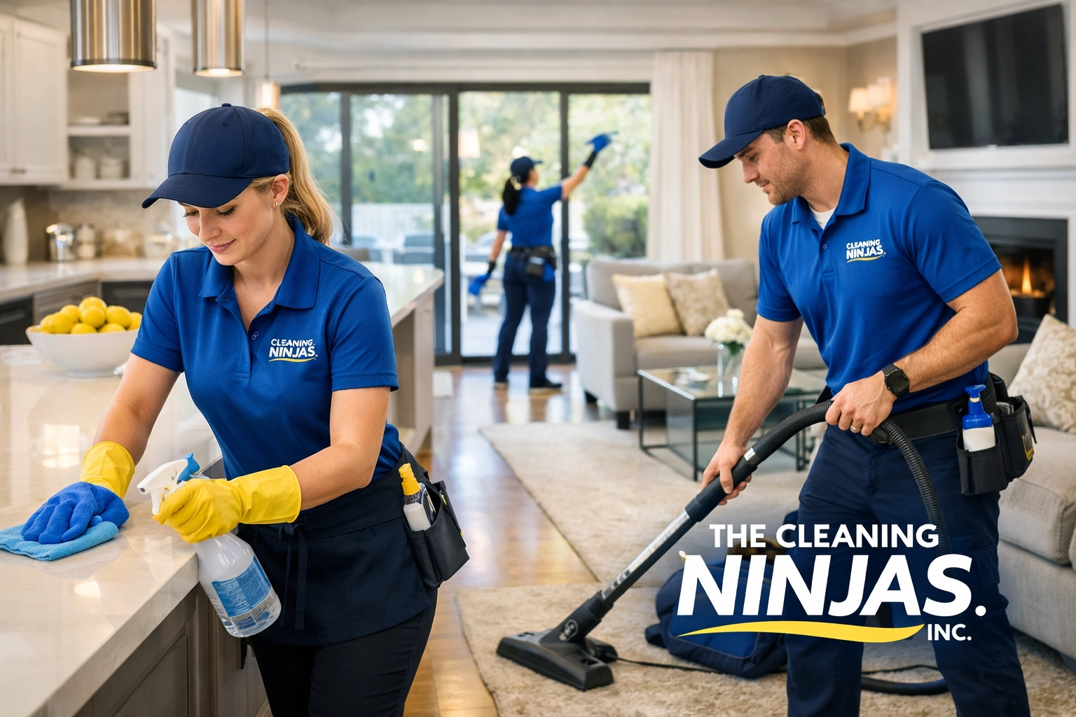 Professional deep cleaning in Sharon provided by The Cleaning Ninjas Inc.