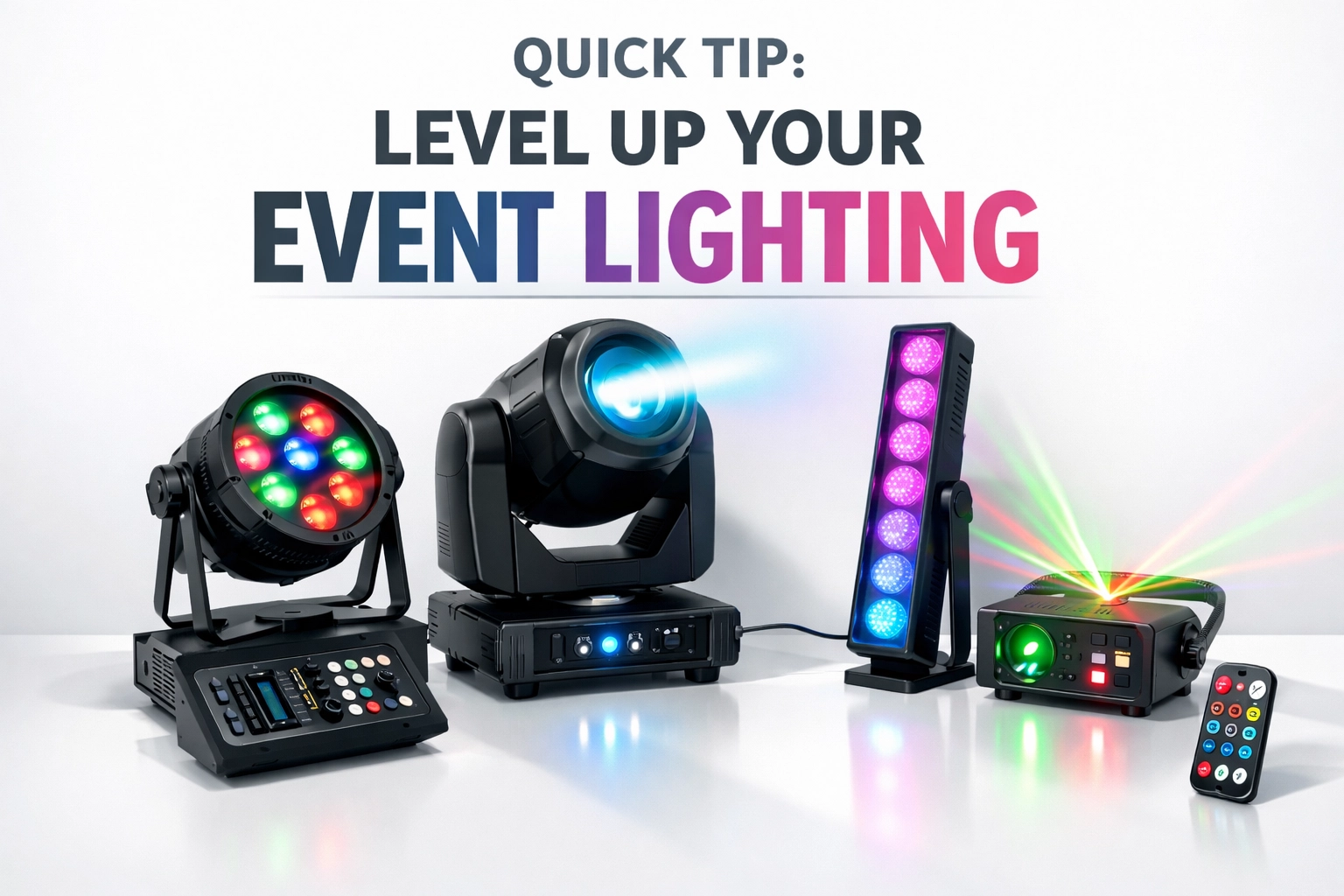 [HERO] Quick Tip: Level Up Your Event Lighting