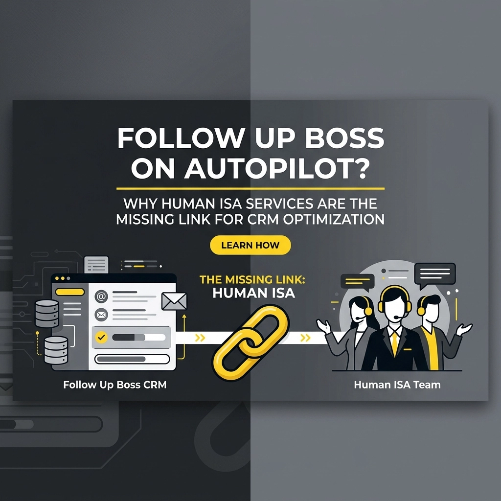 [HERO] Follow Up Boss on Autopilot? Why Human ISA Services are the Missing Link for CRM Optimization