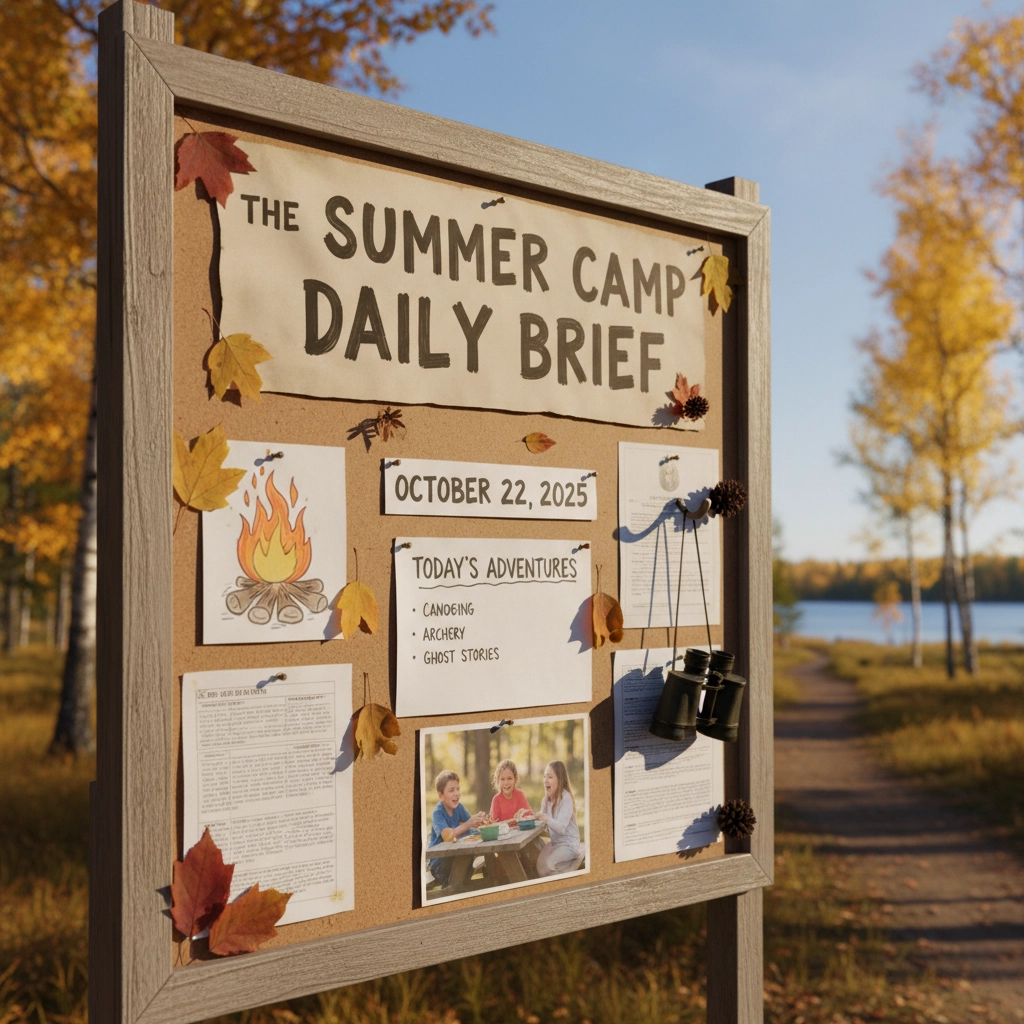 The Summer Camp Daily Brief – October 22, 2025