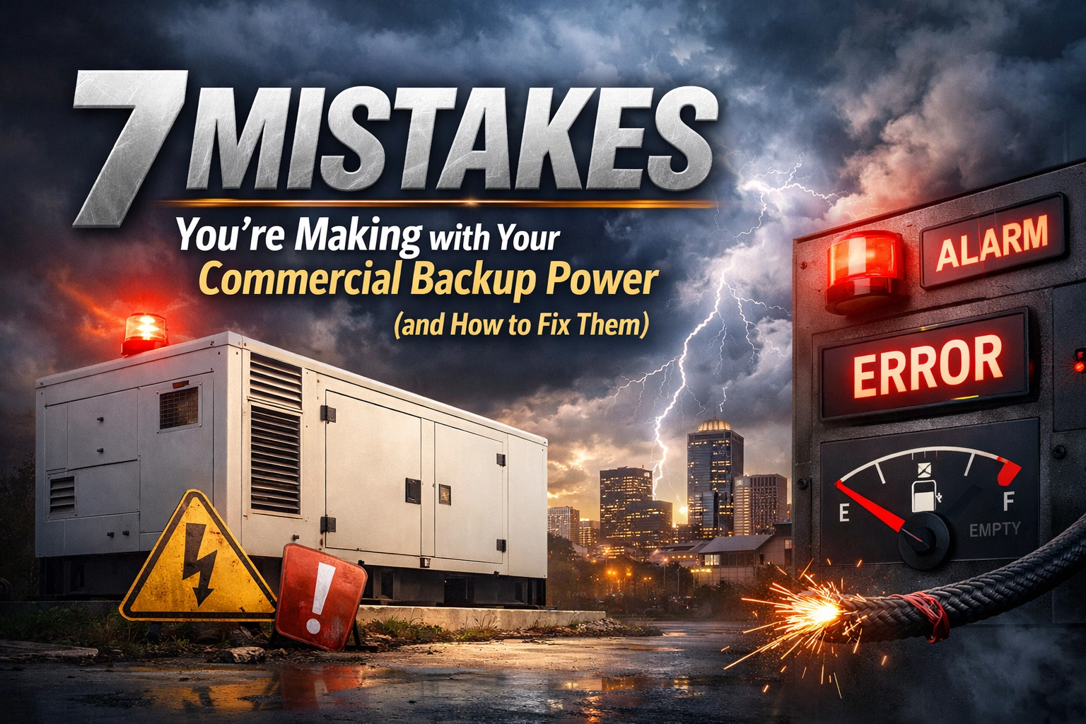 [HERO] 7 Mistakes You’re Making with Your Commercial Backup Power (and How to Fix Them)