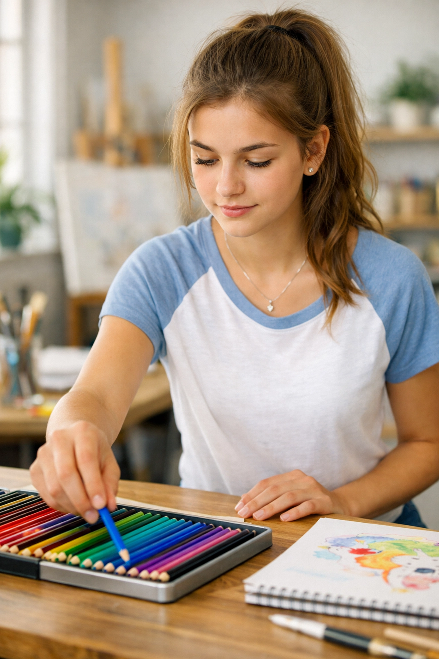 Teen girl exercising personal choice and agency during residential treatment for adolescents.