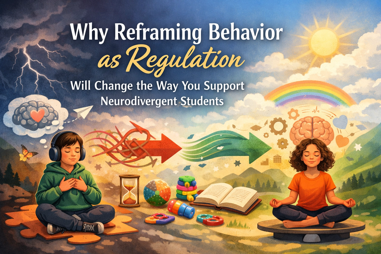 [HERO] Why Reframing Behavior as Regulation Will Change the Way You Support Neurodivergent Students