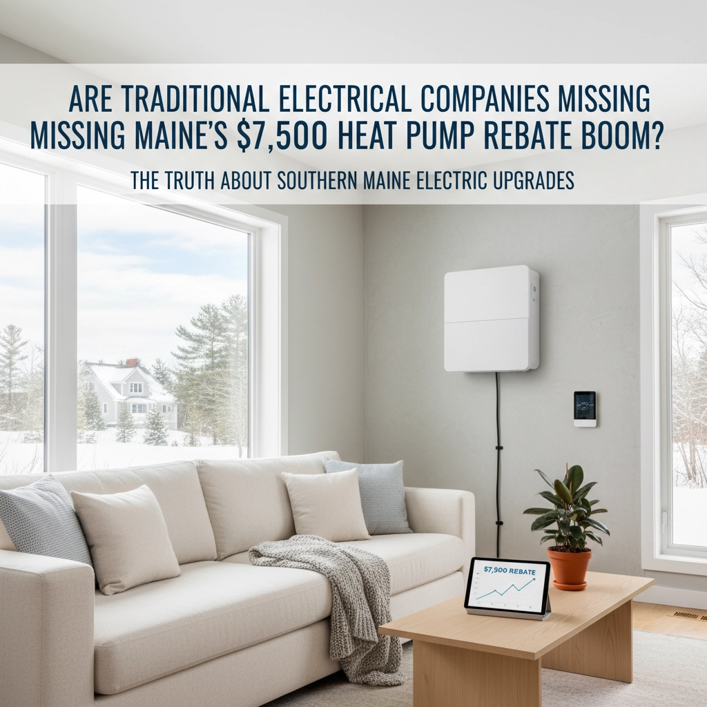 Are Traditional Electrical Companies Missing Maine's $7,500 Heat Pump Rebate Boom? The Truth About Southern Maine Electric Upgrades