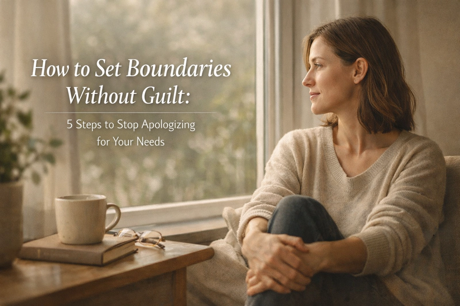 [HERO] How to Set Boundaries Without Guilt: 5 Steps to Stop Apologizing for Your Needs