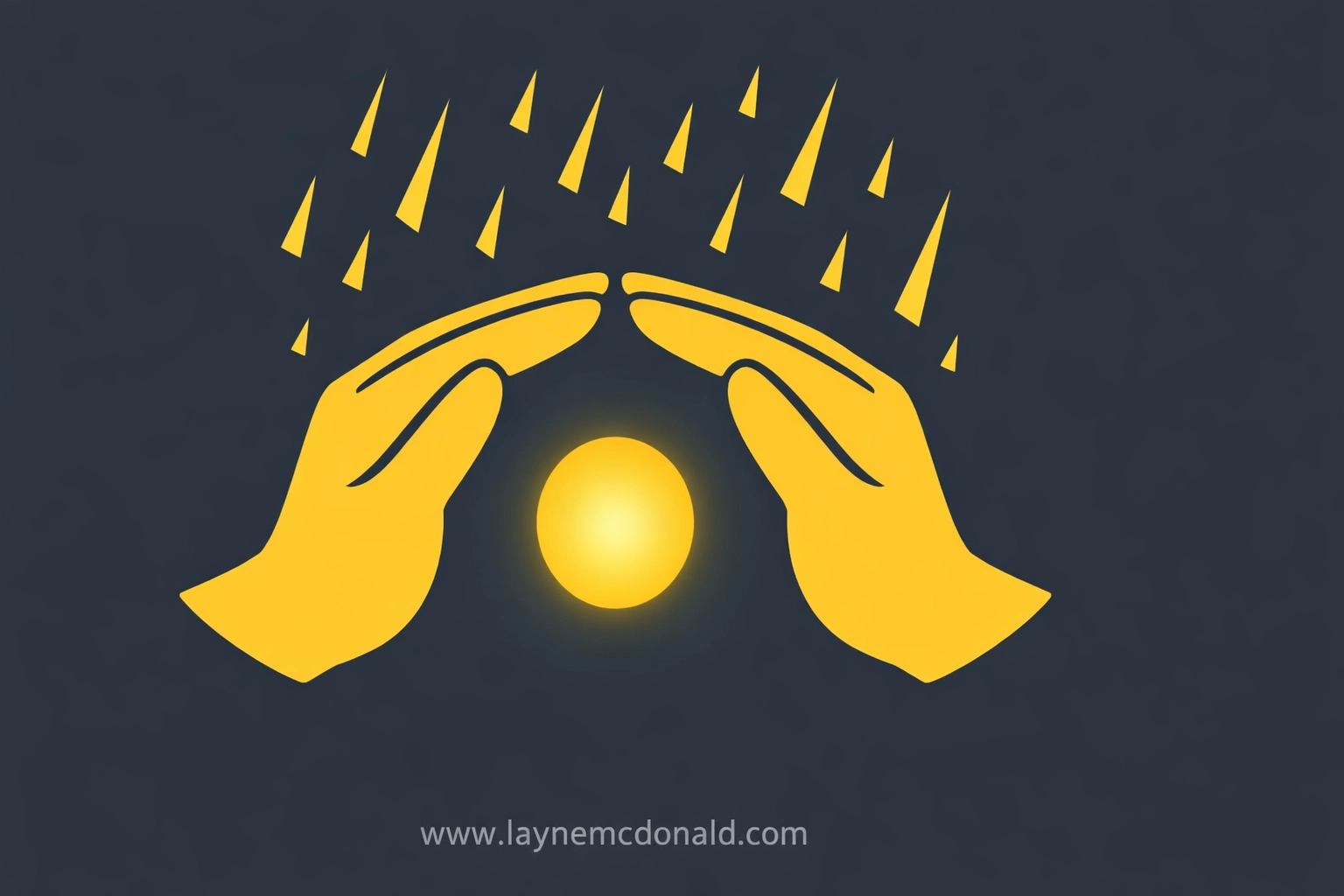 Hands shielding a light from rain, symbolizing parental protection and building trust in child safety.