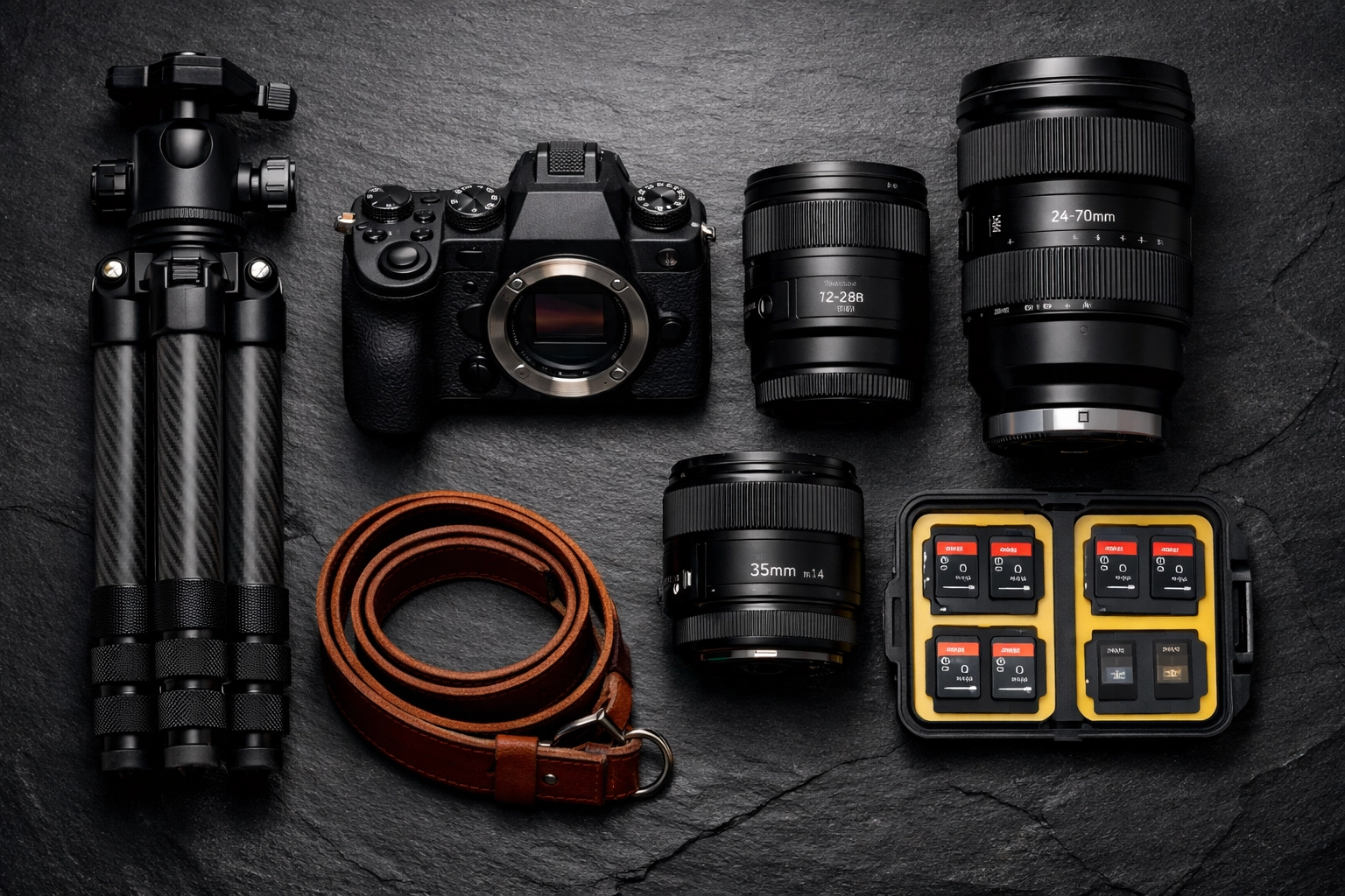 Professional travel camera gear kit prepared for exploring the world's best photography locations in 2026.