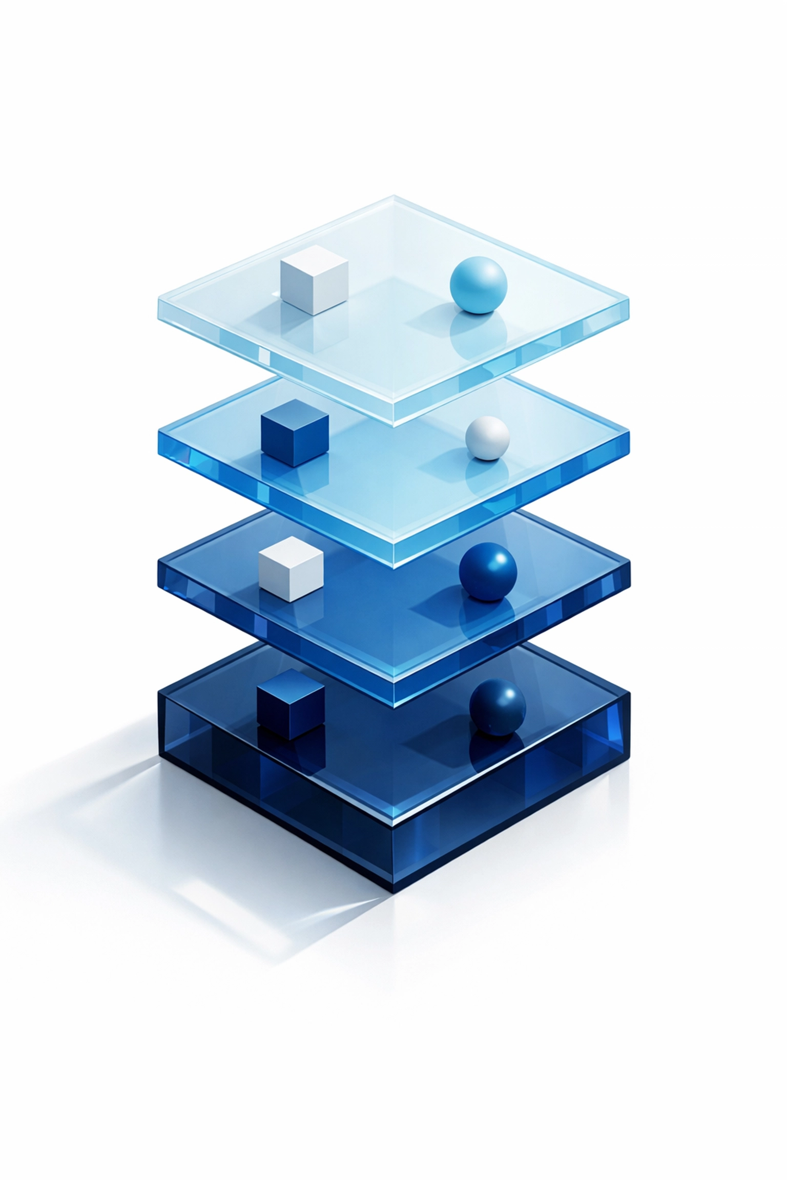 Four-tier AI decision authority framework from full autonomy to human-only decisions