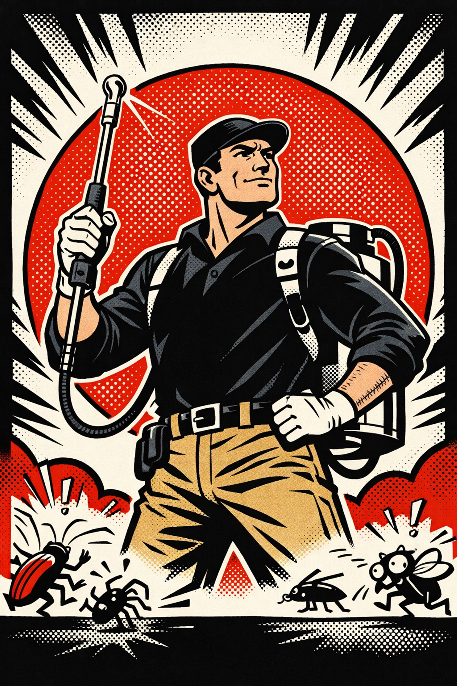 Heroic local exterminator in Jasper AL providing professional pest control services.