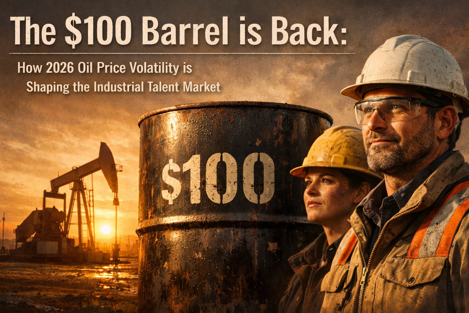 [HERO] The $100 Barrel is Back: How 2026 Oil Price Volatility is Shaping the Industrial Talent Market