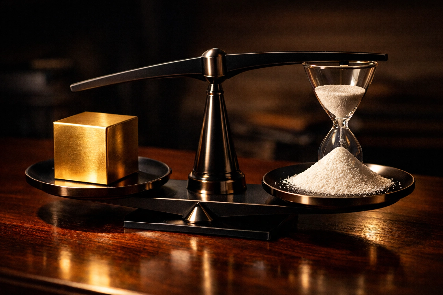 A scale comparing fixed factor rate costs to the declining balance of traditional business loans.