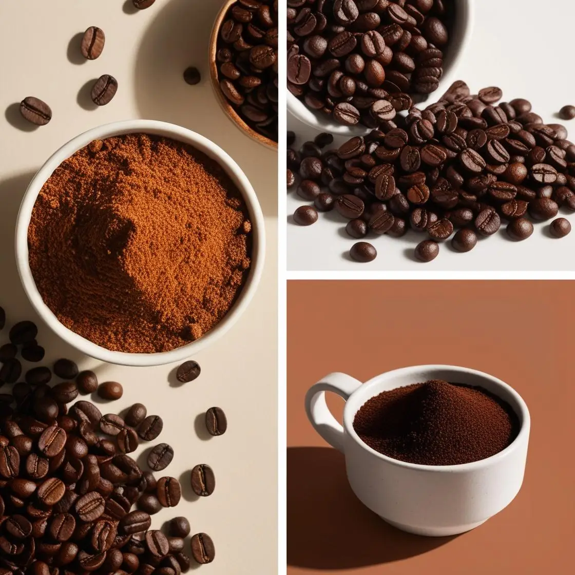 El Café Cubano Coffee Collage