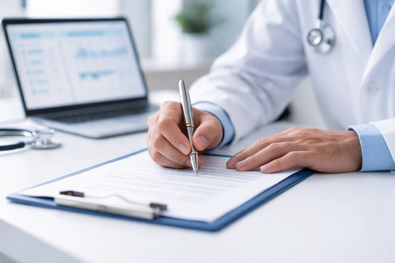 Physician signing Plan of Care documentation required for Medicare home health compliance