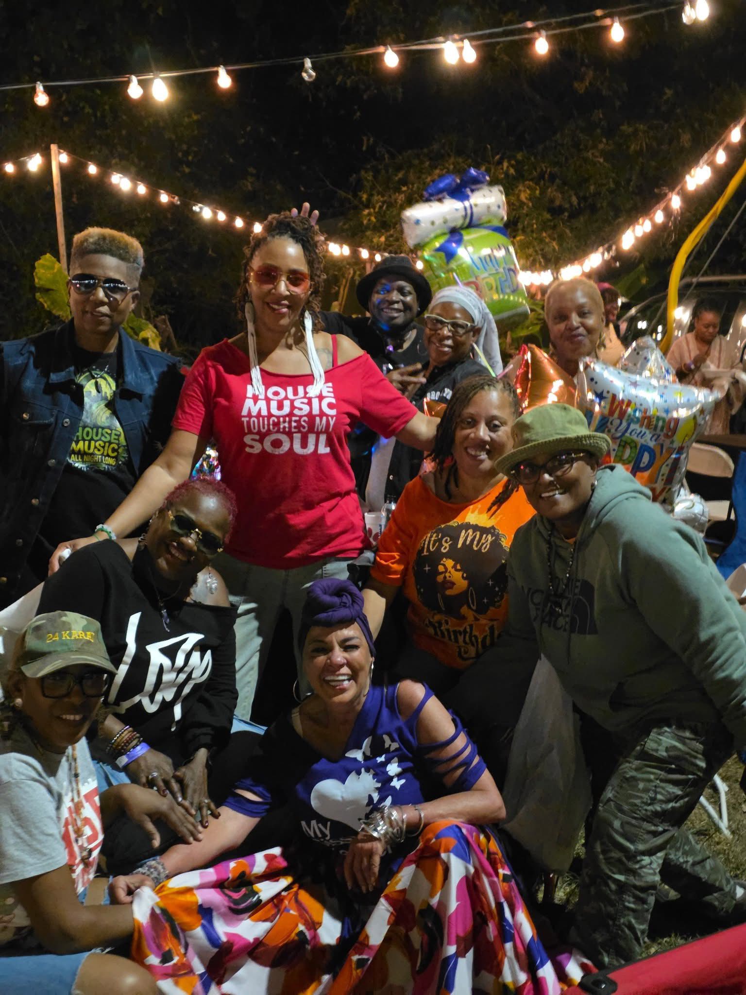 Outdoor Night DJ Event