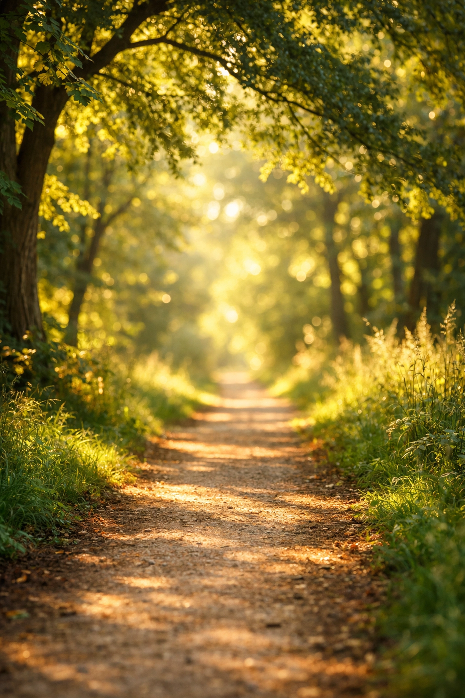 സൂര്യപ്രകാശമുള്ള പാത ആത്മീയ യാത്രയെയും ദൈവത്തിന്റെ ശബ്ദം കേൾക്കുന്നതിനെയും പ്രതീകപ്പെടുത്തുന്നു.
