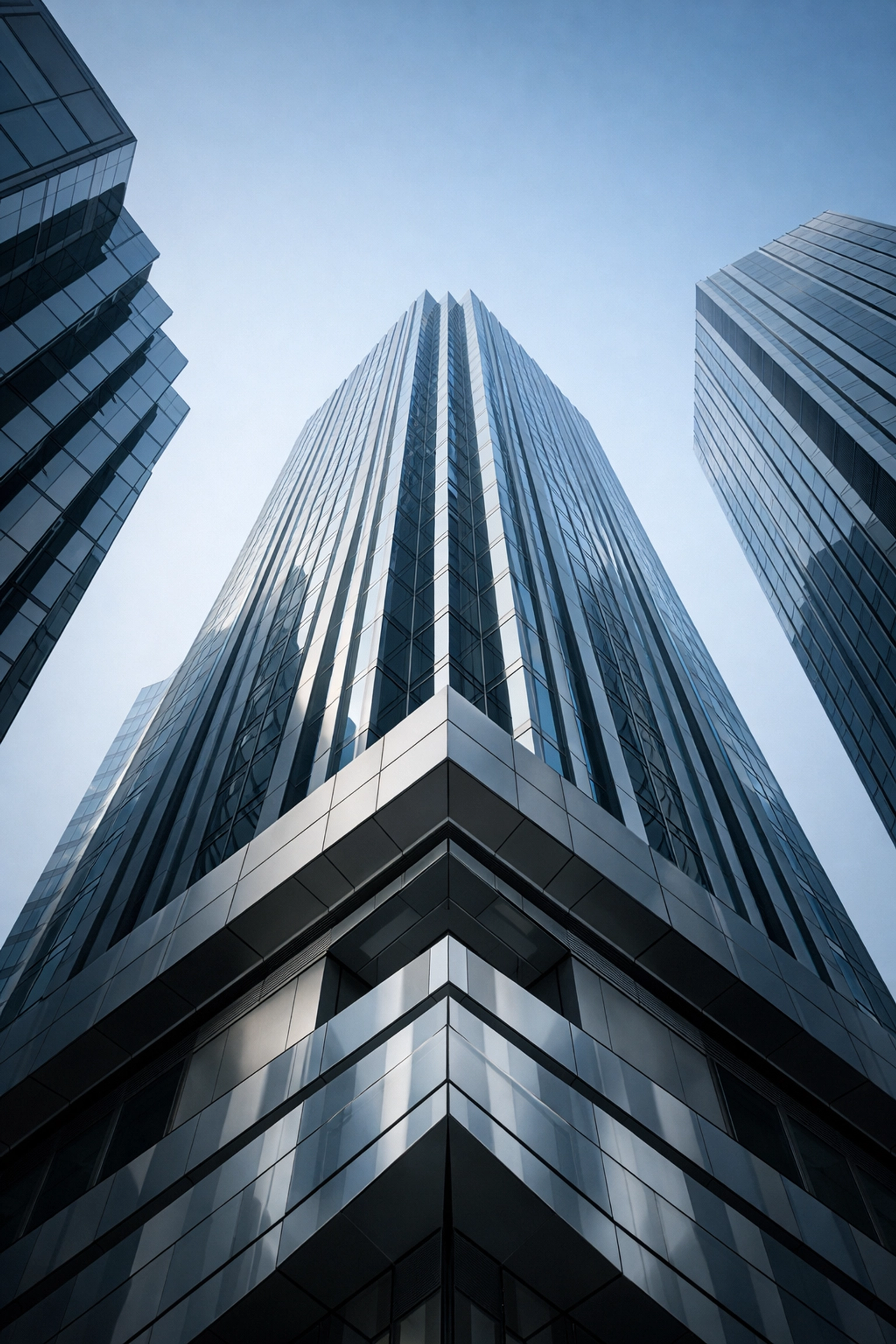 Modern commercial building representing business growth and SEO success