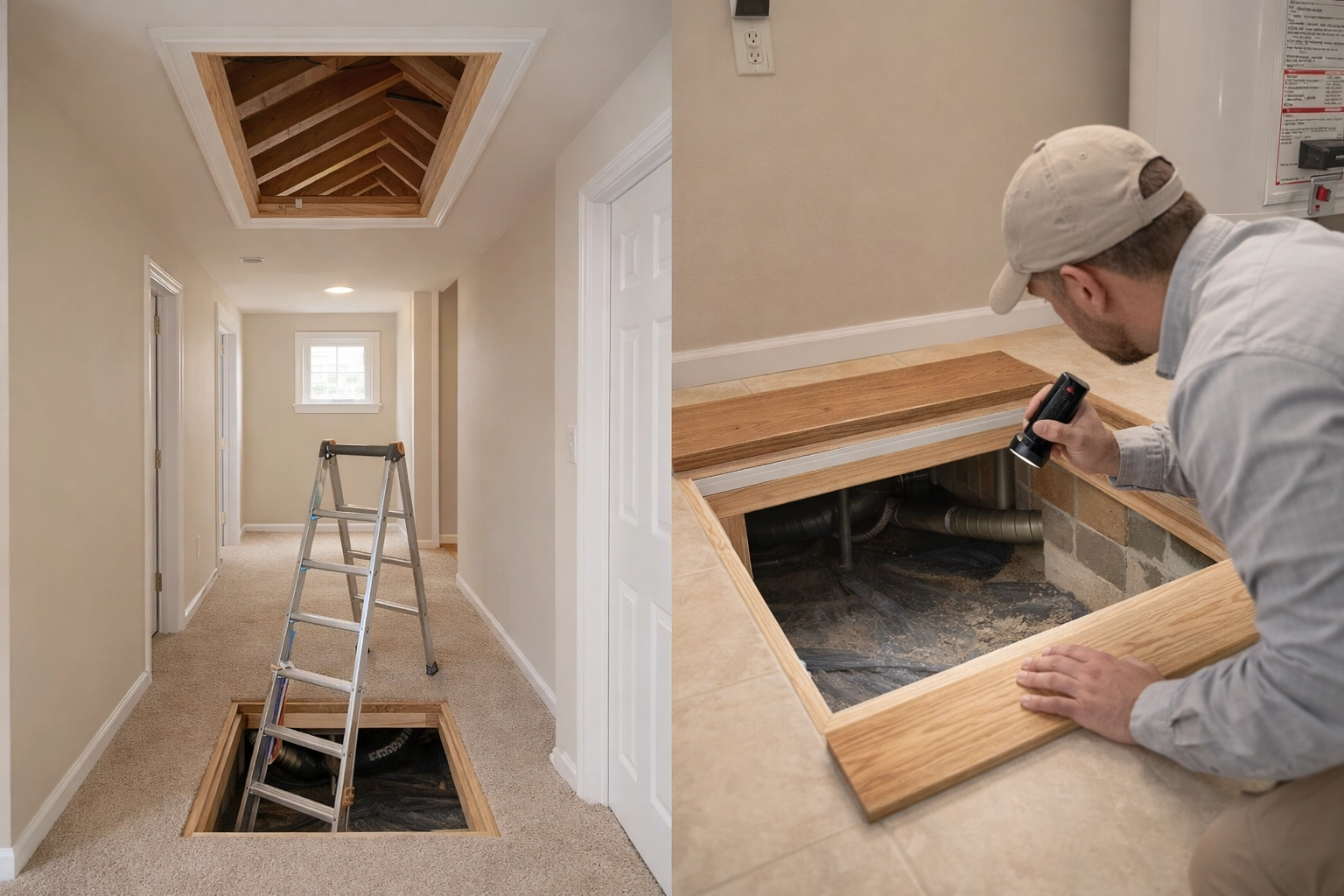 [HERO] Crawlspace vs. Attic: The Most Common Mold Hiding Spots in Cornelius, NC Homes