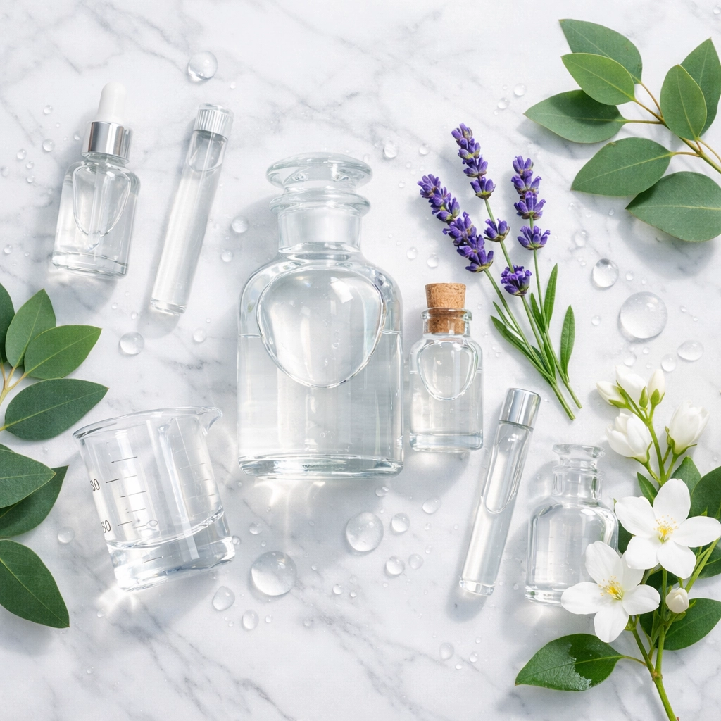 Natural botanical ingredients and plant extracts used in the Epilfree hair reduction system.