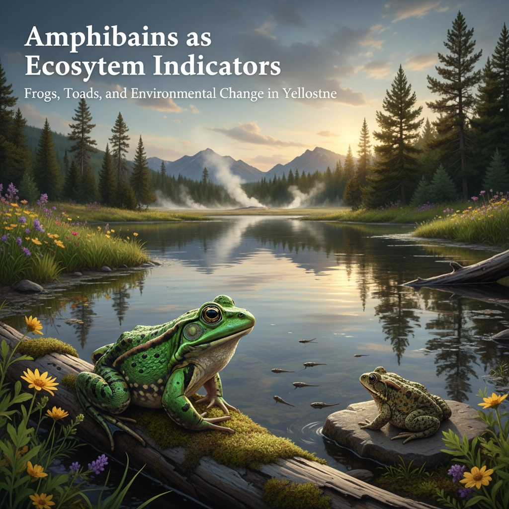 Amphibians as Ecosystem Indicators: Frogs, Toads, and Environmental Change in Yellowstone