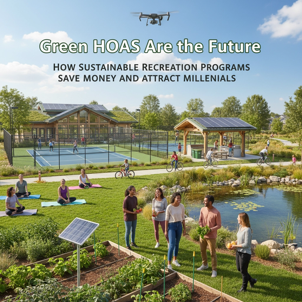Green HOAs Are the Future: How Sustainable Recreation Programs Save Money AND Attract Millennials