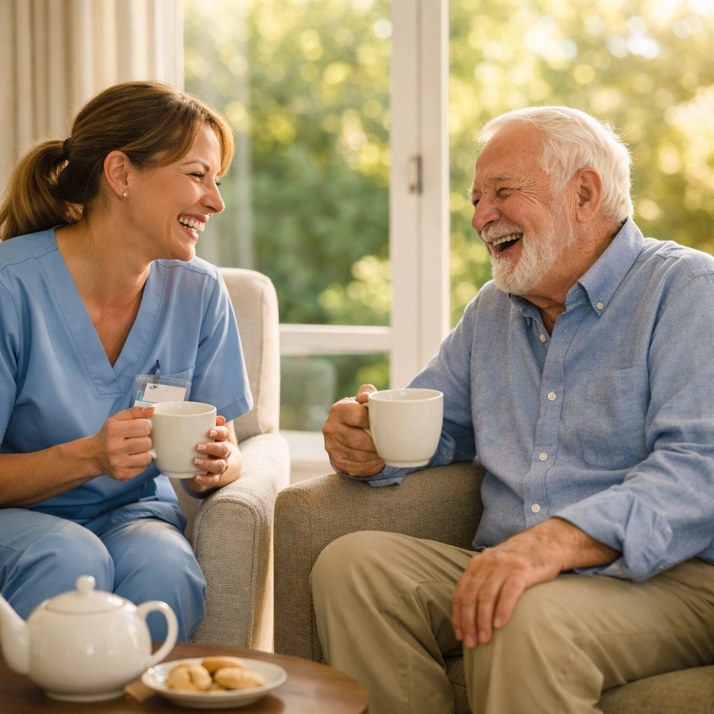 Professional companionship and dementia care for a gentleman in his own home in Southampton.