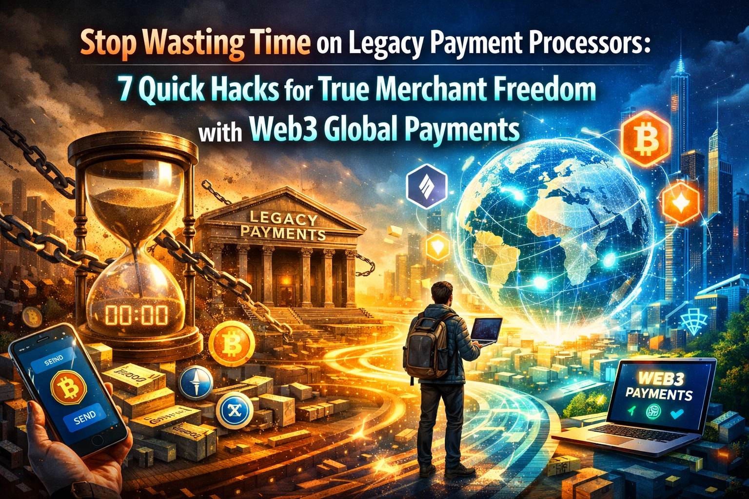 [HERO] Stop Wasting Time on Legacy Payment Processors: 7 Quick Hacks for True Merchant Freedom with Web3 Global Payments