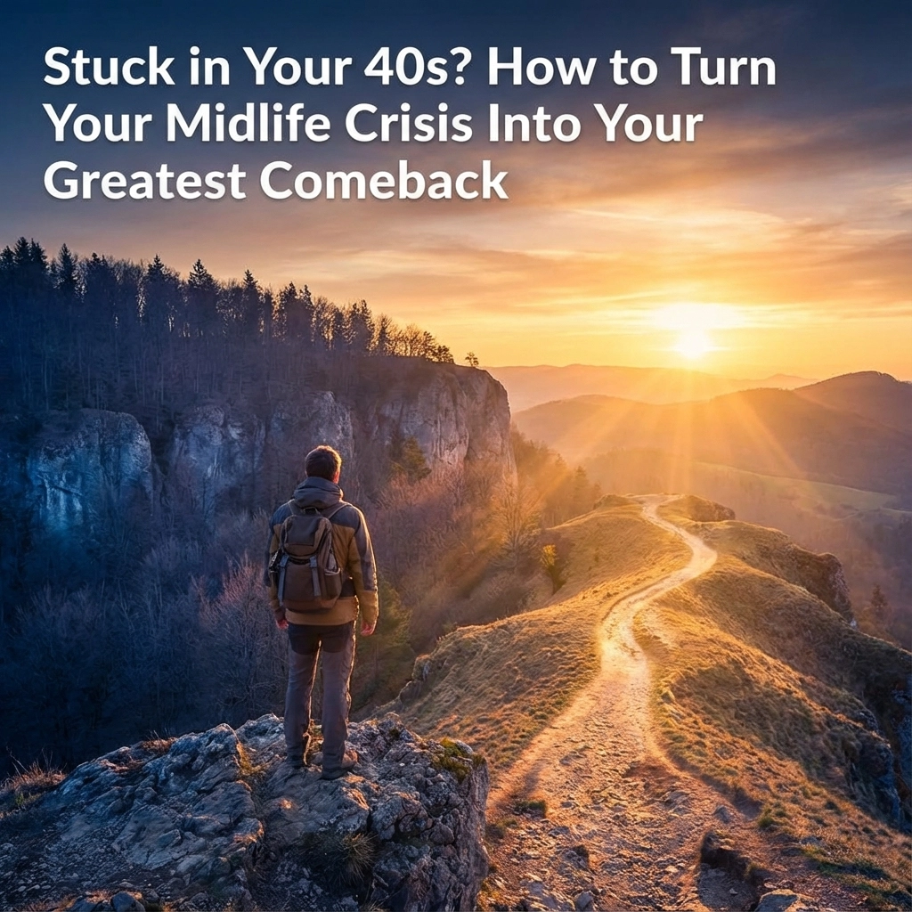 Stuck in Your 40s? How to Turn Your Midlife Crisis Into Your Greatest Comeback