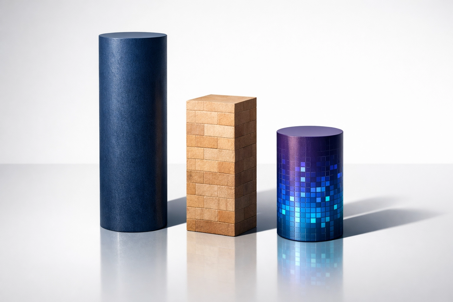 Visual representation of 40/30/30 portfolio allocation model for institutional investors