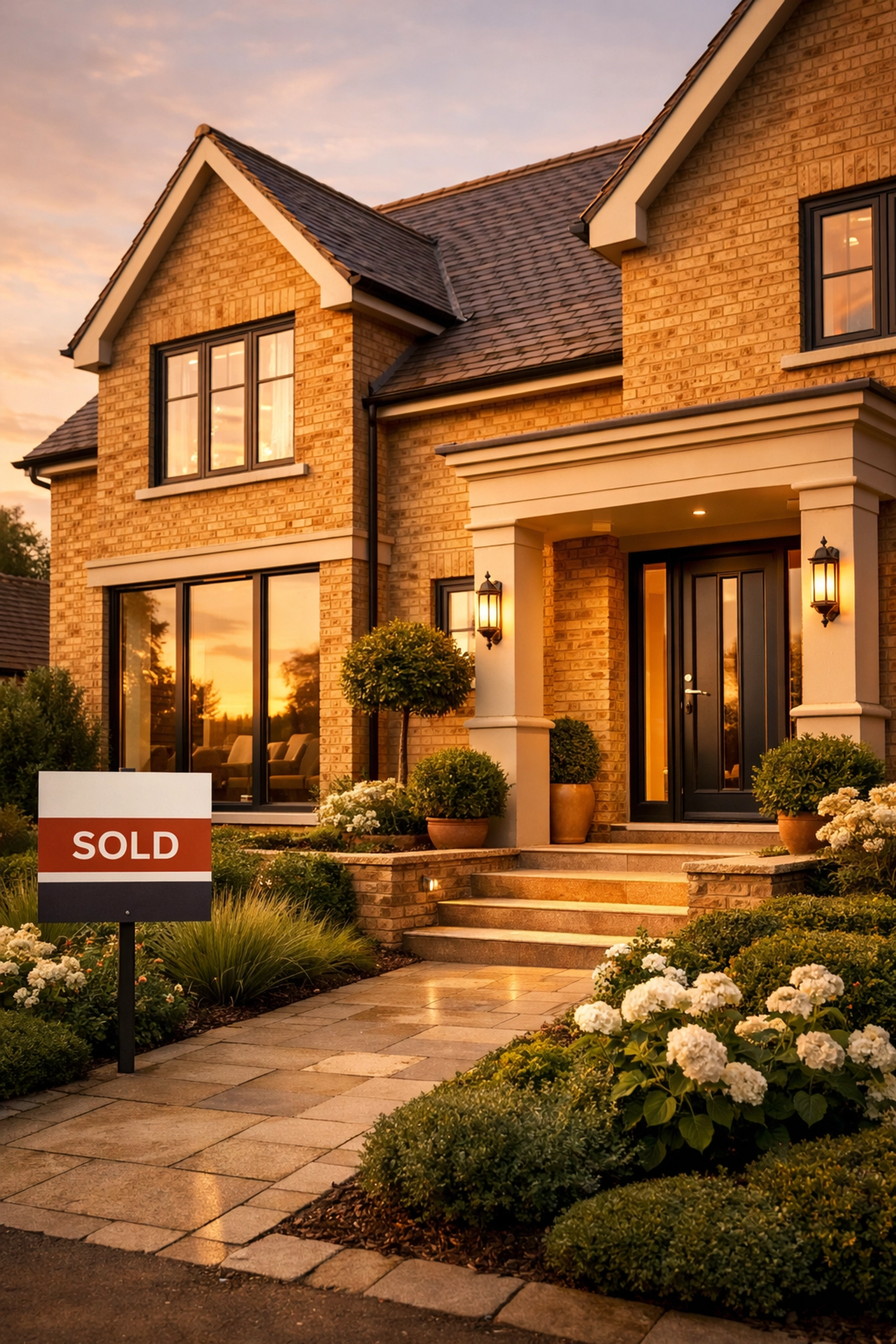 British family home showing property and mortgage inheritance concerns without a will