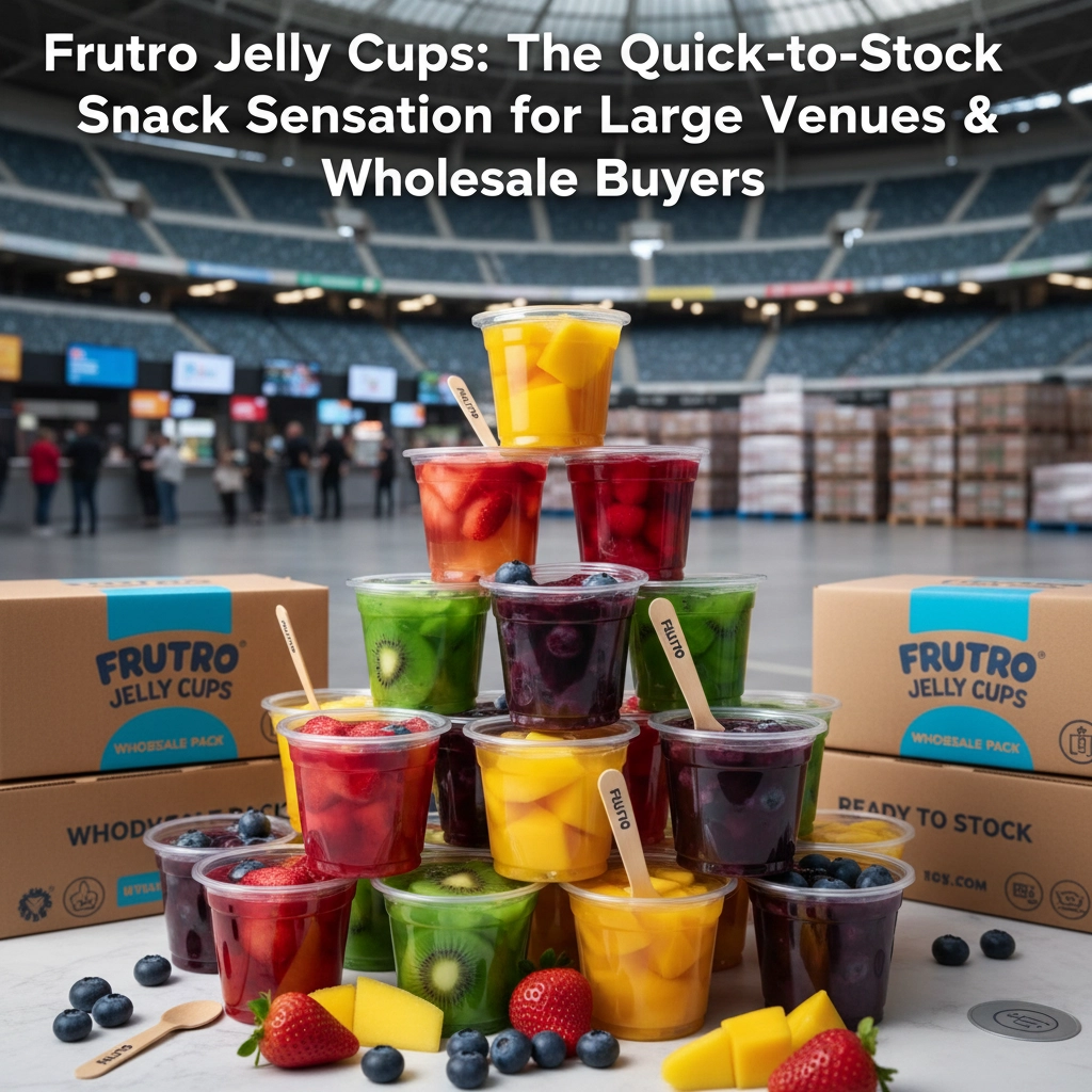 Frutro Jelly Cups: The Quick-to-Stock Snack Sensation for Large Venues &amp; Wholesale Buyers