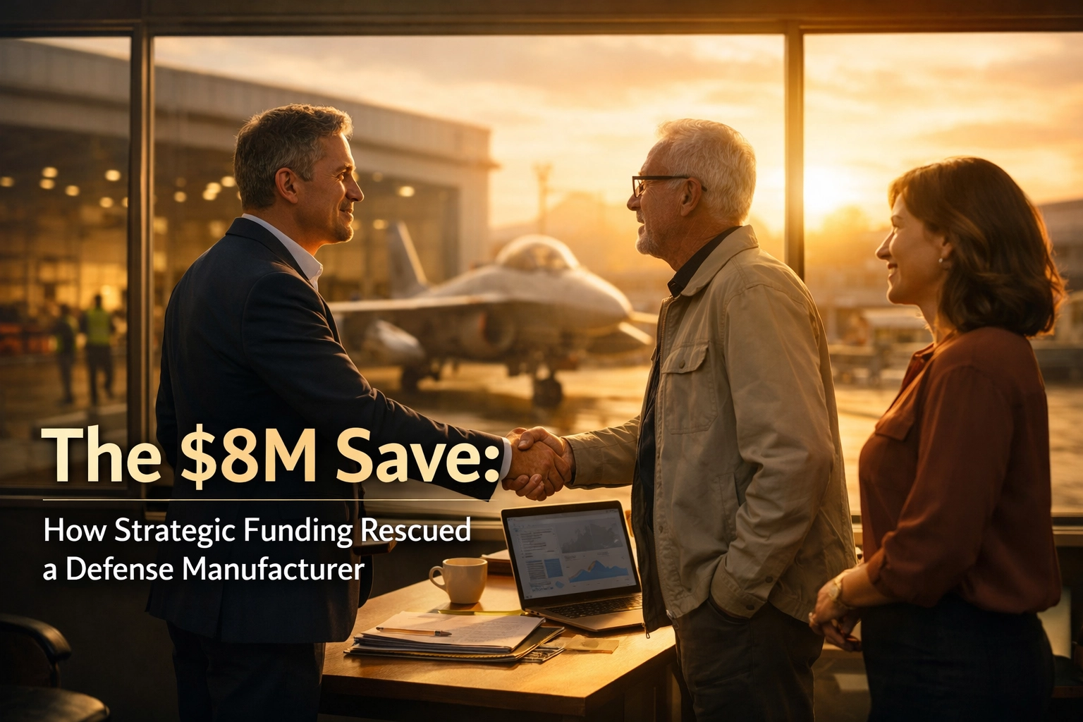 [HERO] The $8M Save: How Strategic Funding Rescued a Defense Manufacturer