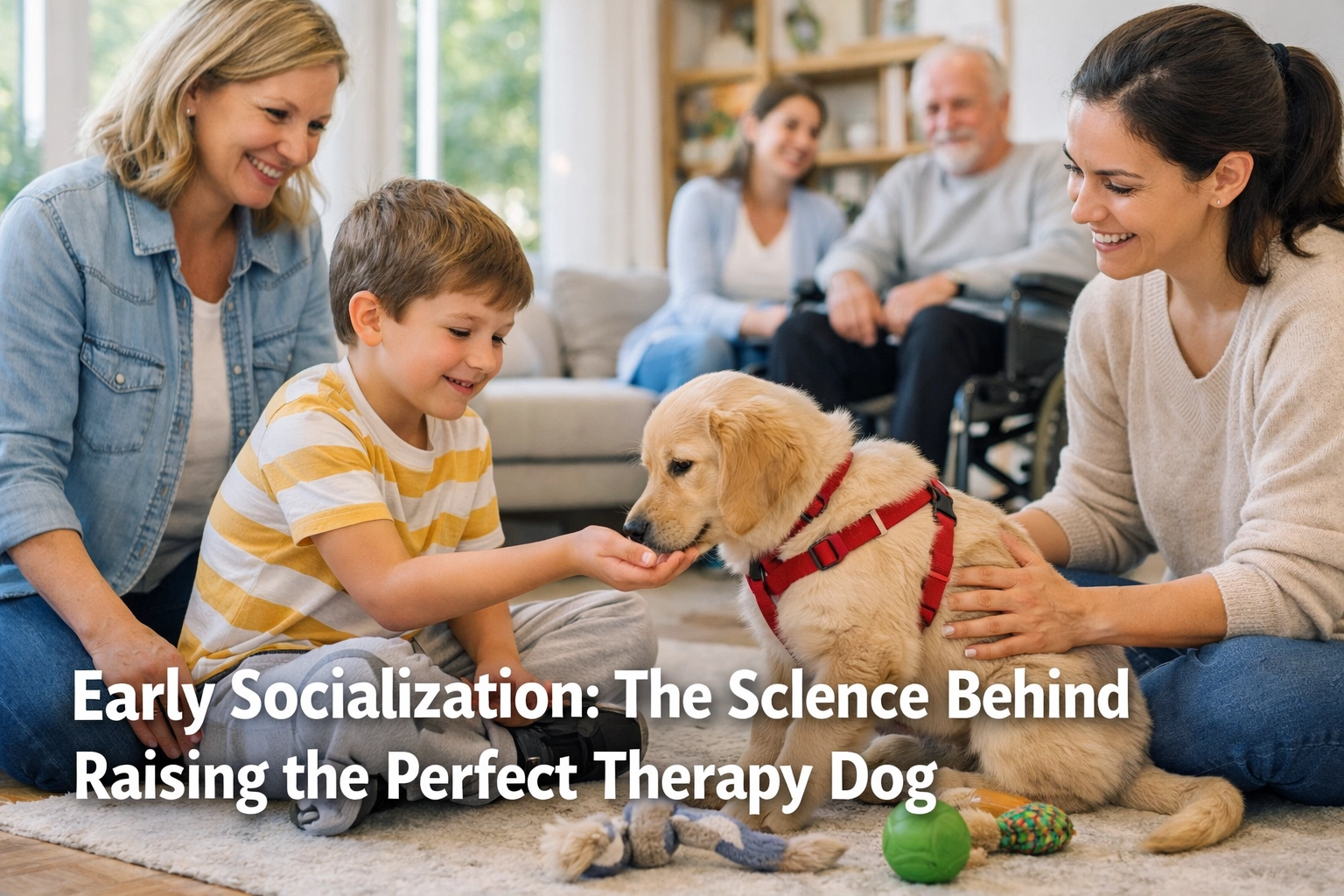 [HERO] Early Socialization: The Science Behind Raising the Perfect Therapy Dog