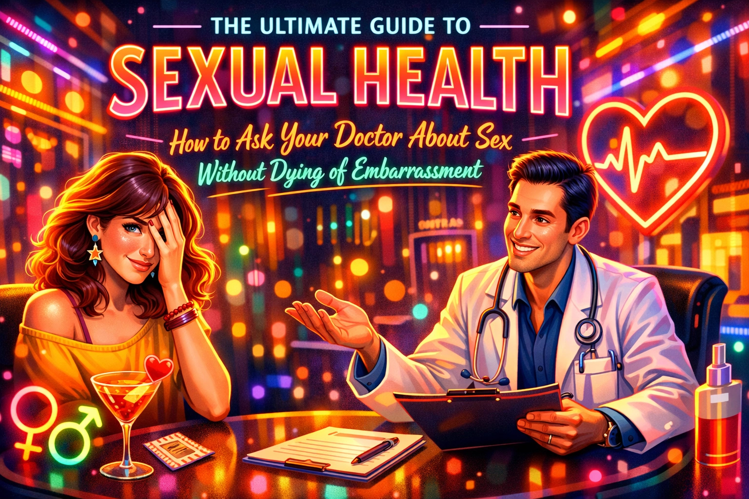 [HERO] The Ultimate Guide to Sexual Health: How to Ask Your Doctor About Sex Without Dying of Embarrassment