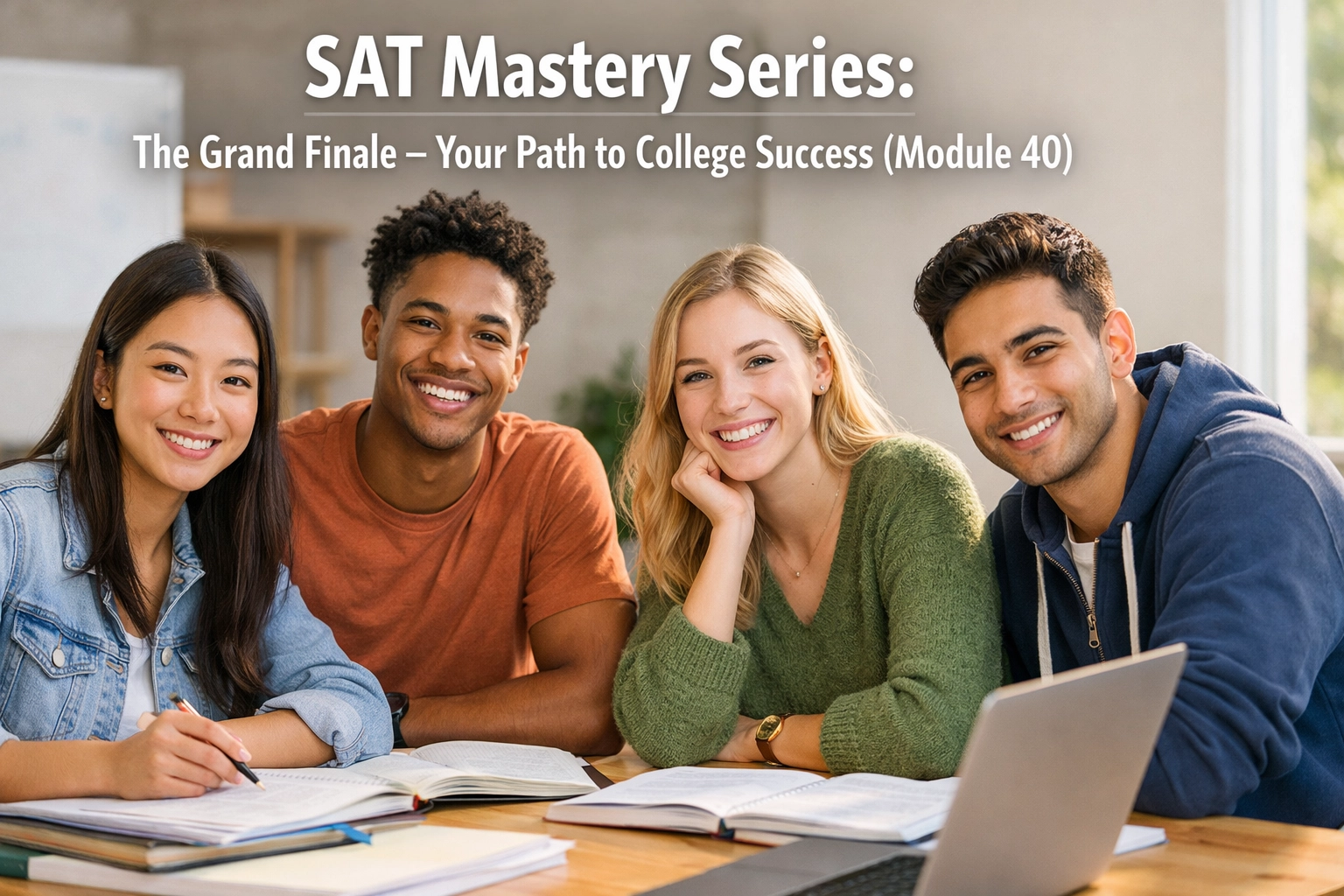 [HERO] SAT Mastery Series: The Grand Finale – Your Path to College Success (Module 40)
