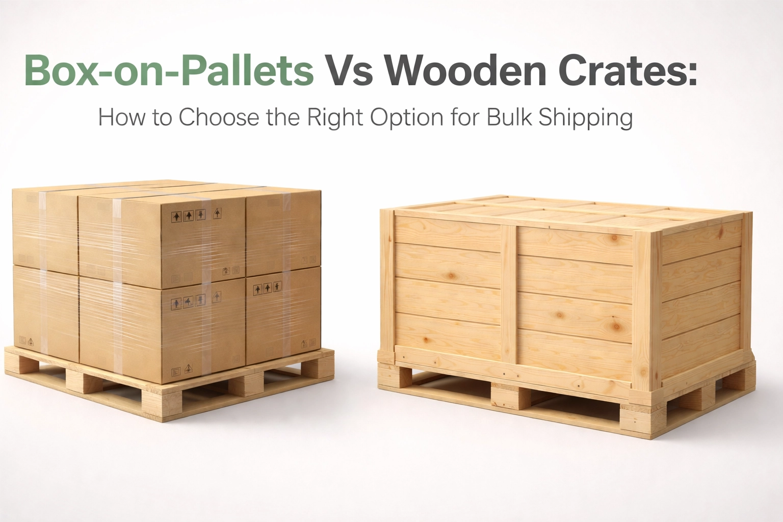 [HERO] Box-on-Pallets Vs Wooden Crates: How to Choose the Right Option for Bulk Shipping