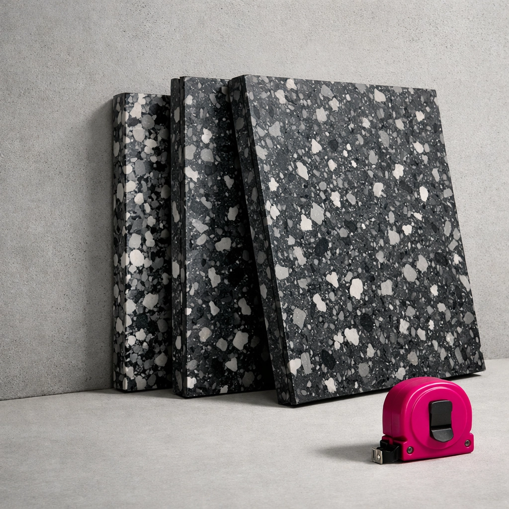 Heavy-duty 100% recycled plastic boards for industrial storage and durable mining site solutions.