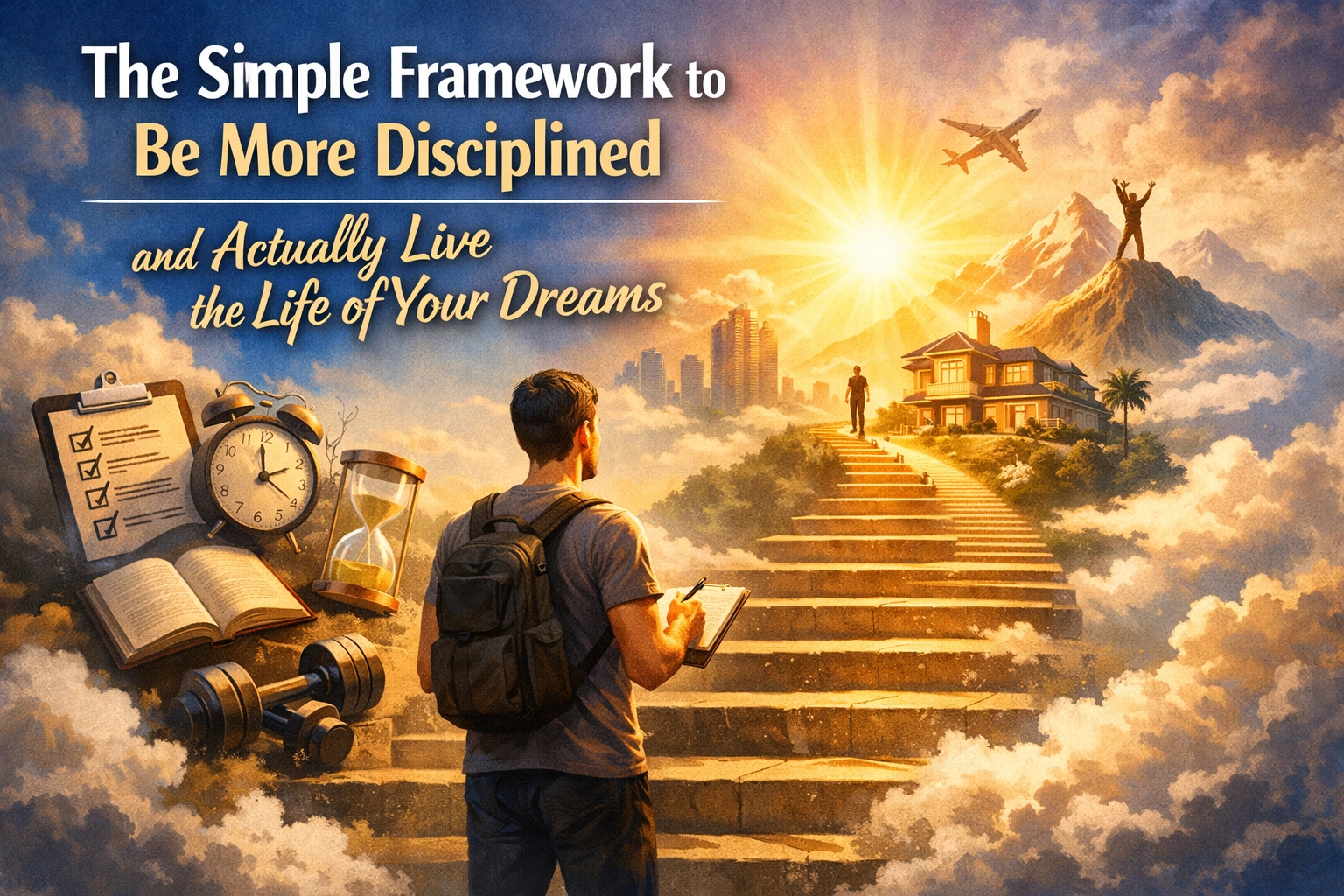 [HERO] The Simple Framework to Be More Disciplined and Actually Live the Life of Your Dreams