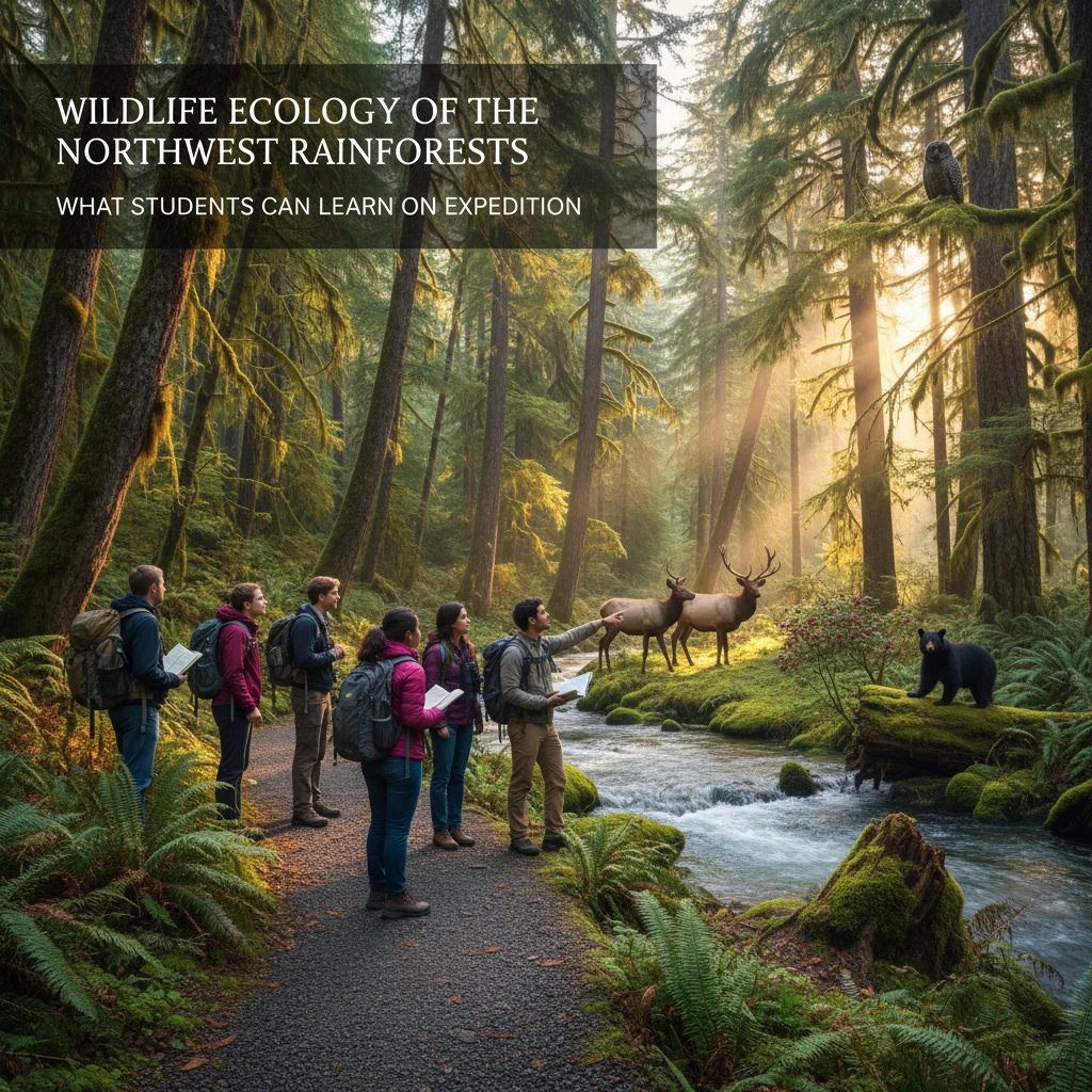 Wildlife Ecology of the Pacific Northwest Rainforests: What Students Can Learn on Expedition