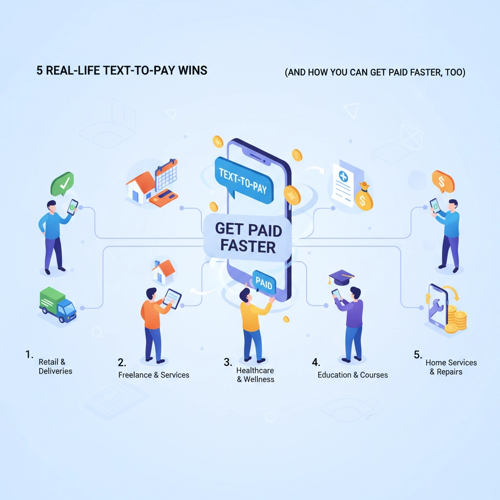 5 Real-Life Text-to-Pay Wins (And How You Can Get Paid Faster, Too)