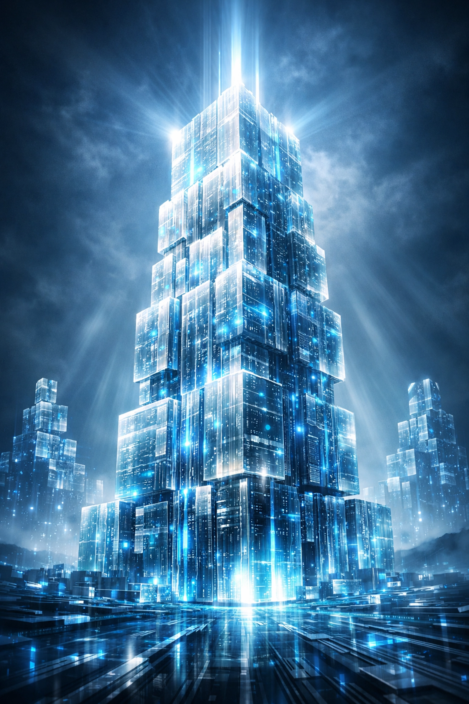 LareBlocks Layer 1 blockchain infrastructure towering above competing crypto payment platforms