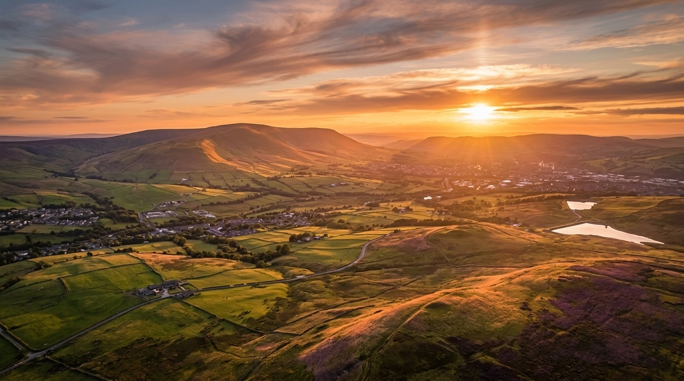 Pendle Hill Sunset
