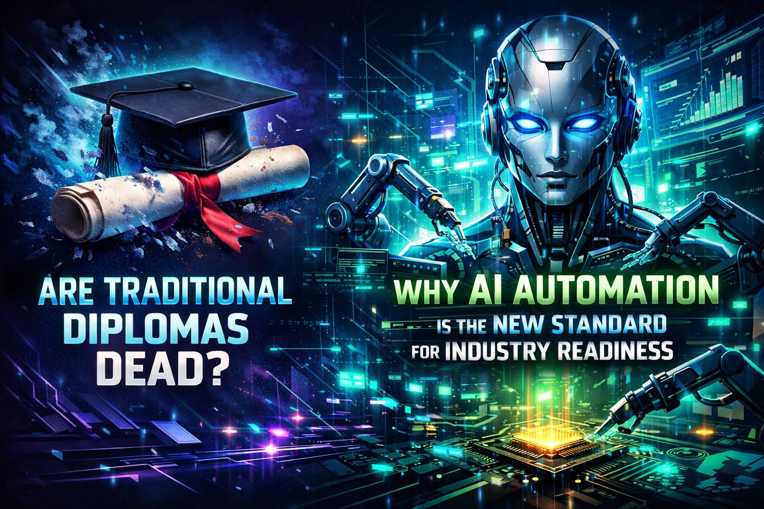 [HERO] Are Traditional Diplomas Dead? Why AI Automation is the New Standard for Industry Readiness