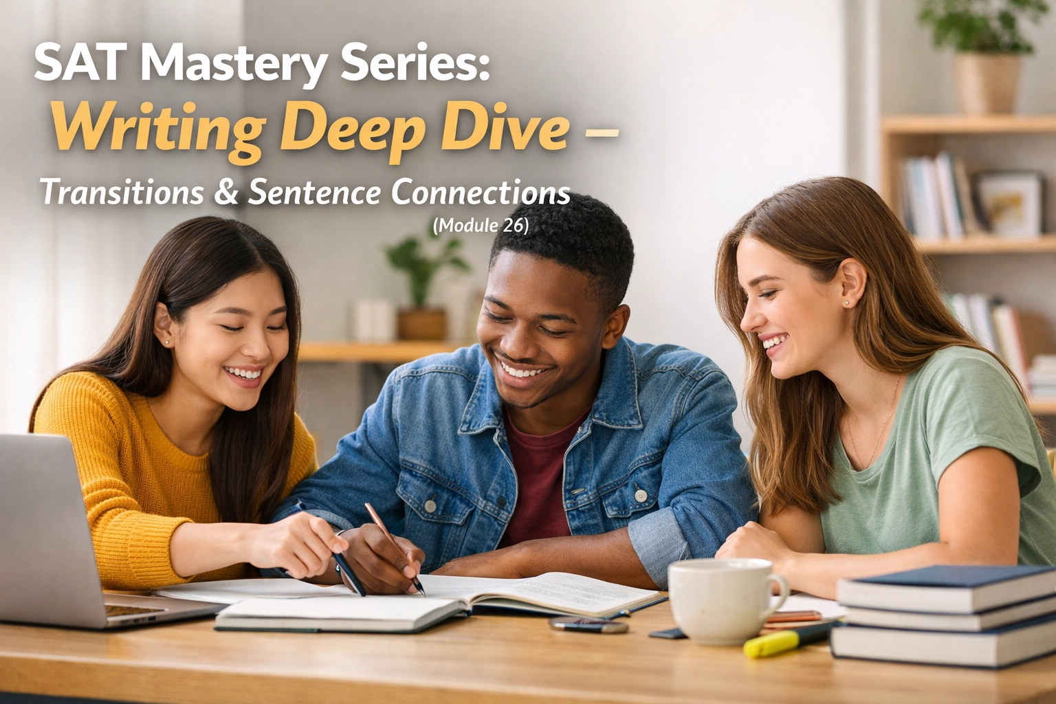 [HERO] SAT Mastery Series: Writing Deep Dive – Transitions & Sentence Connections (Module 26)