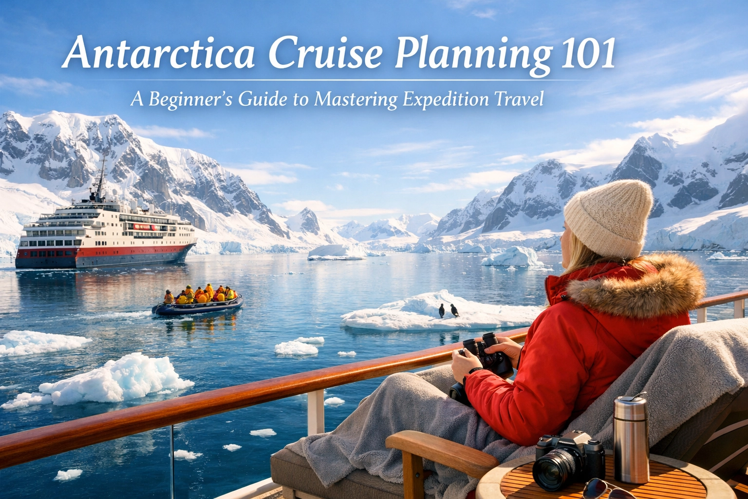 [HERO] Antarctica Cruise Planning 101: A Beginner's Guide to Mastering Expedition Travel