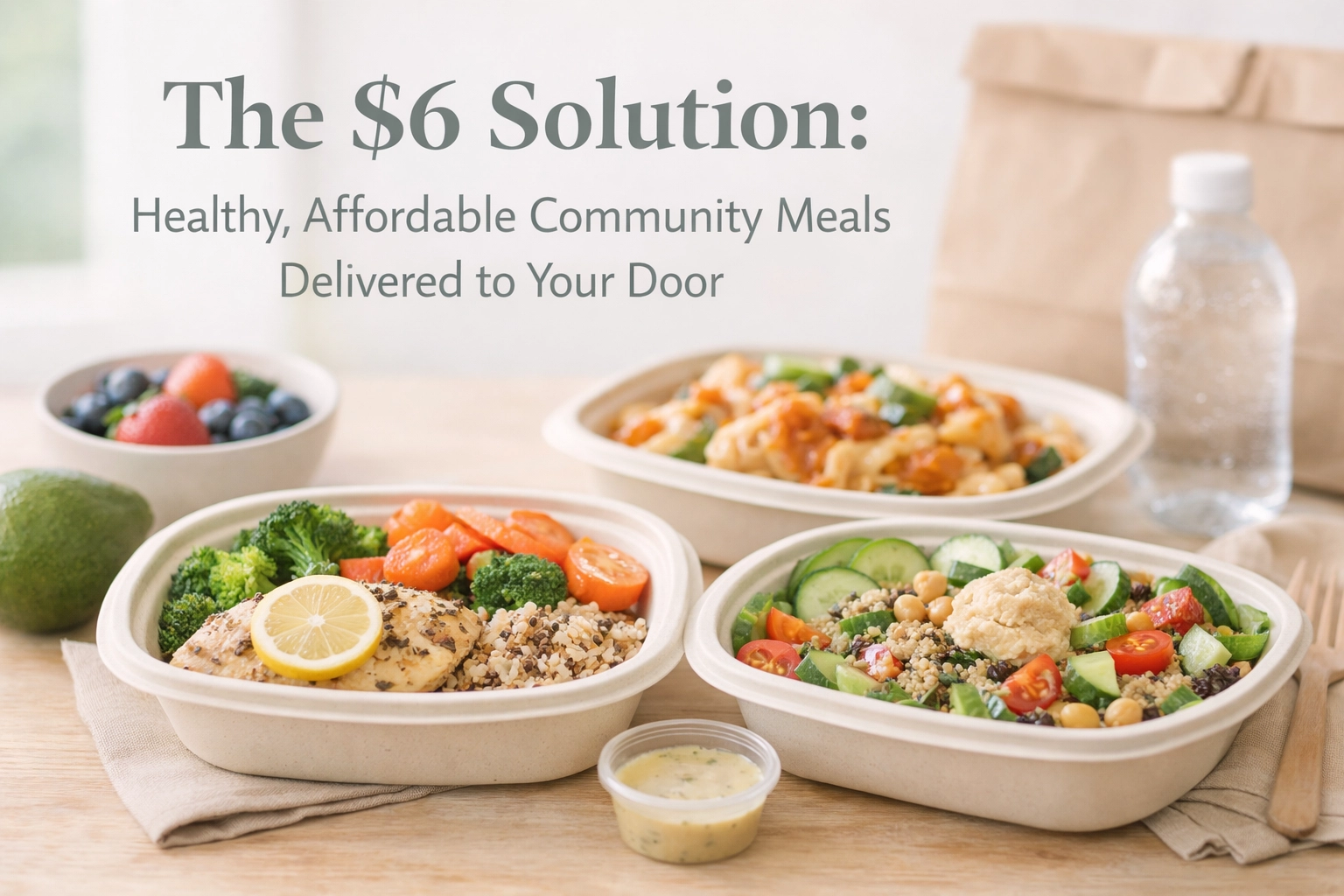 [HERO] The $6 Solution: Healthy, Affordable Community Meals Delivered to Your Door