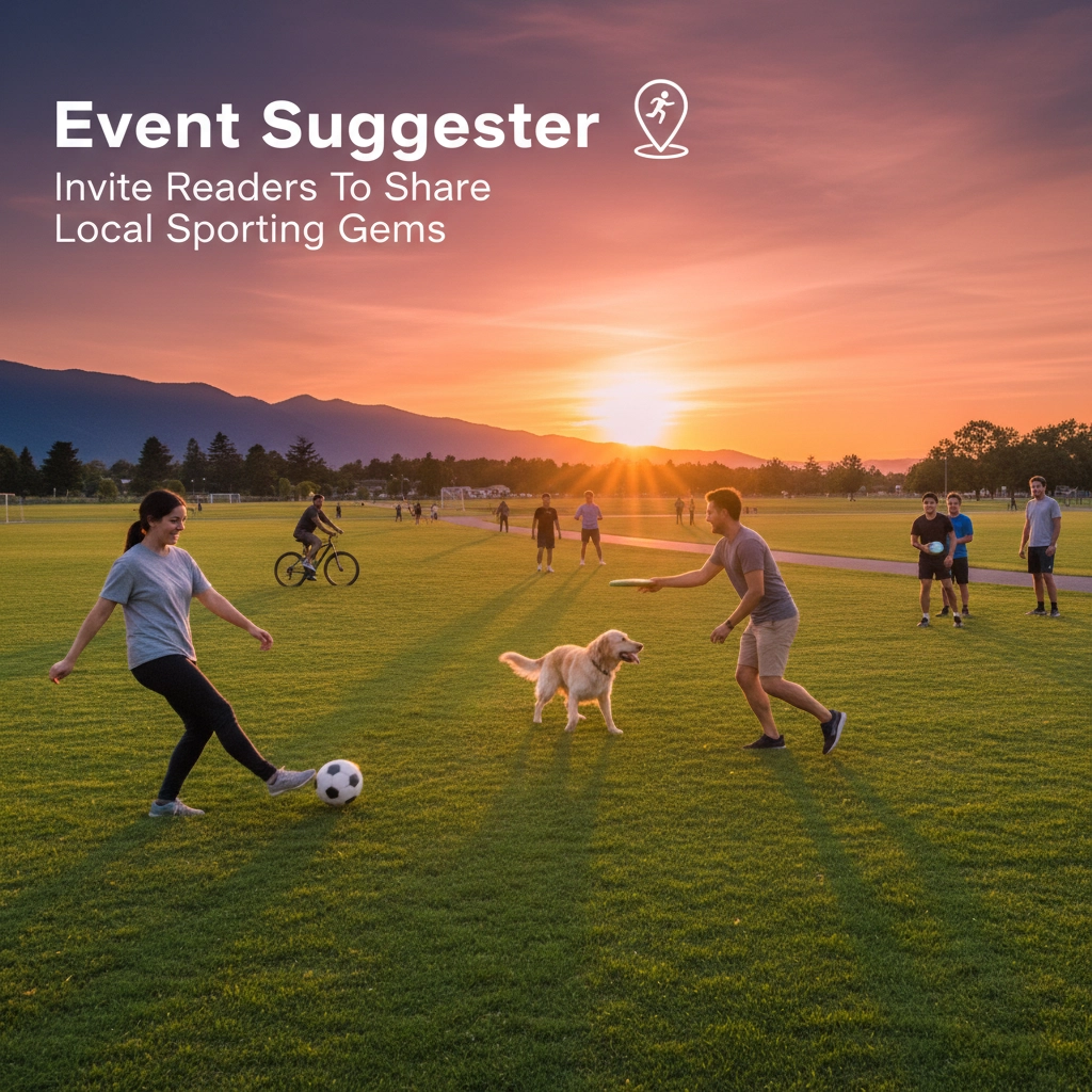 Event Suggester: Invite Readers To Share Local Sporting Gems
