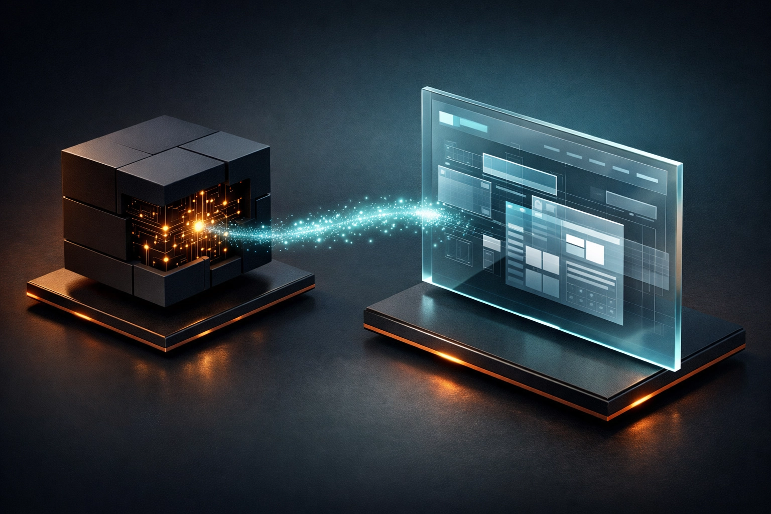 Decoupled Headless WordPress architecture showing data flow to an Astro frontend via API.