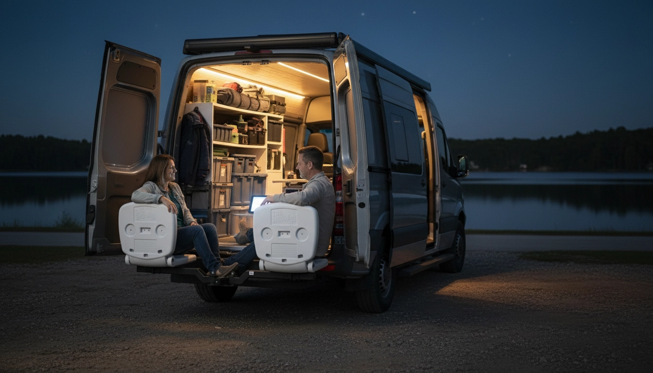 Tailbreaker dual seating system