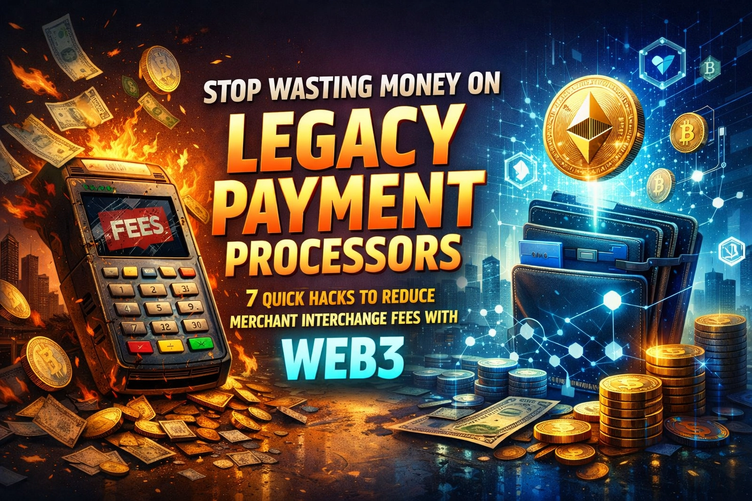 [HERO] Stop Wasting Money on Legacy Payment Processors: 7 Quick Hacks to Reduce Merchant Interchange Fees with Web3