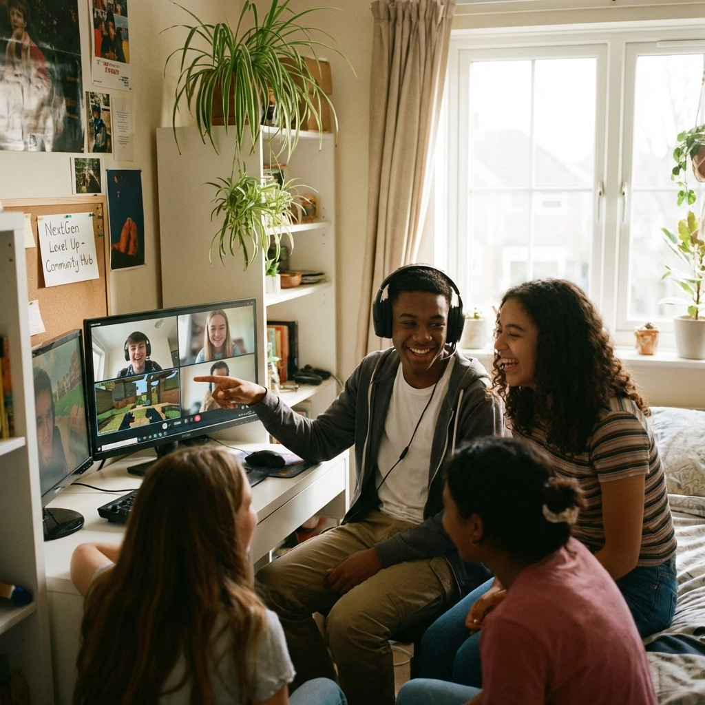 [HERO] From Bedroom to Breakthrough: How NextGen Level Up Connects Isolated Teens Through Gaming